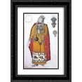 thumbnail image 1 of Nicholas Roerich 2x Matted 18x24 Black Ornate Framed Art Print 'Isolde', 1 of 2