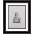 thumbnail image 1 of Nicholas Roerich 2x Matted 20x24 Black Ornate Framed Art Print 'Aeschylus', 1 of 2
