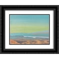 thumbnail image 1 of Nicholas Roerich 2x Matted 24x20 Black Ornate Framed Art Print 'Burein-Gol. Qaidam.', 1 of 2