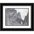 thumbnail image 1 of Nicholas Roerich 2x Matted 24x20 Black Ornate Framed Art Print 'Light night (Castle of prince Judas Iscariot)', 1 of 2