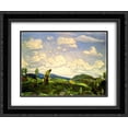 thumbnail image 1 of Nicholas Roerich 2x Matted 24x20 Black Ornate Framed Art Print 'St. Panteleimon the Healer ', 1 of 2