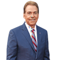 thumbnail image 1 of Nicholas Saban (Blue Suit) Half Body Buddy Cutout, 1 of 5