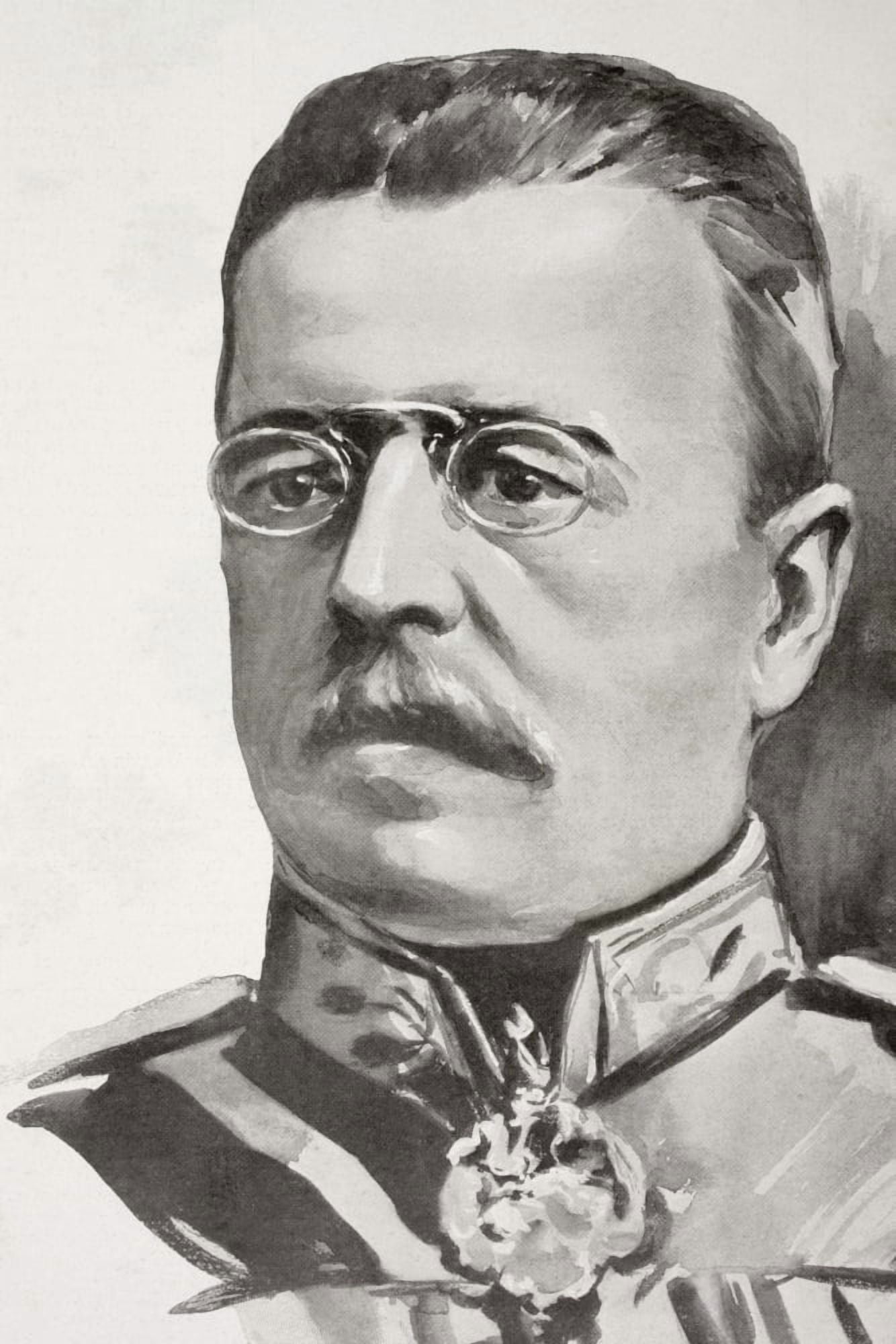 Nicholas Vladimirovitch Russky Born 1855 In Kiev Russian General In First World War In Command Of Northern Army Group From La Esfera 1914 Canvas Art - Ken Welsh  Design Pics (12 x 18)