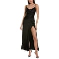 thumbnail image 1 of Nicholas womens  Ariel Cowl Silk Gown, 8, Black, 1 of 2
