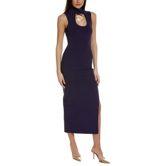 Nicholas womens  Ella Midi Dress, s, Purple