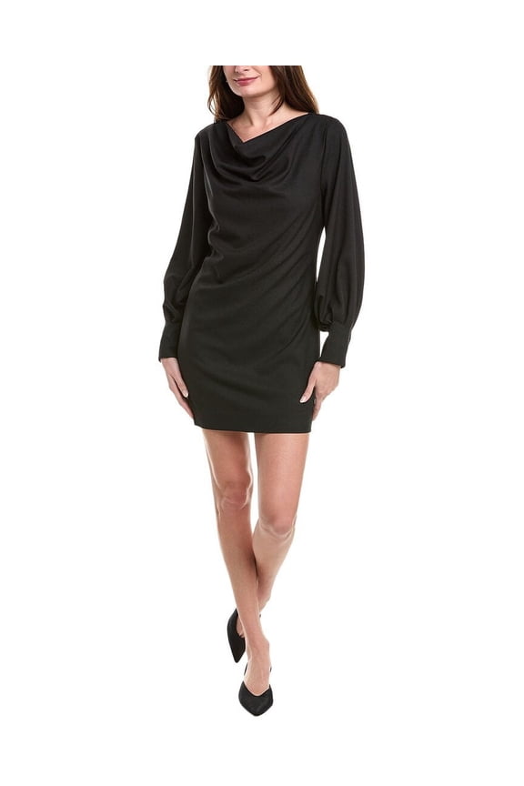 womens Hilda Shift Dress, 0, Black