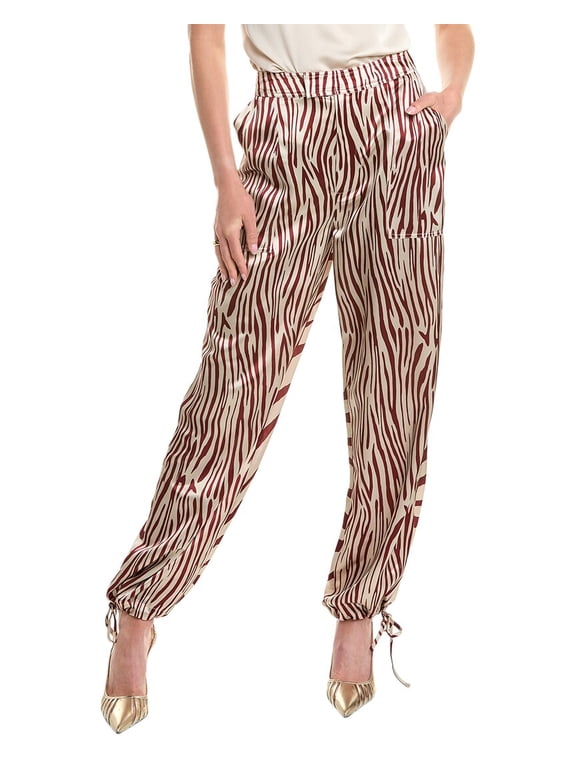 womens Nori Utilitarian Drawcord Pant, 0, Red