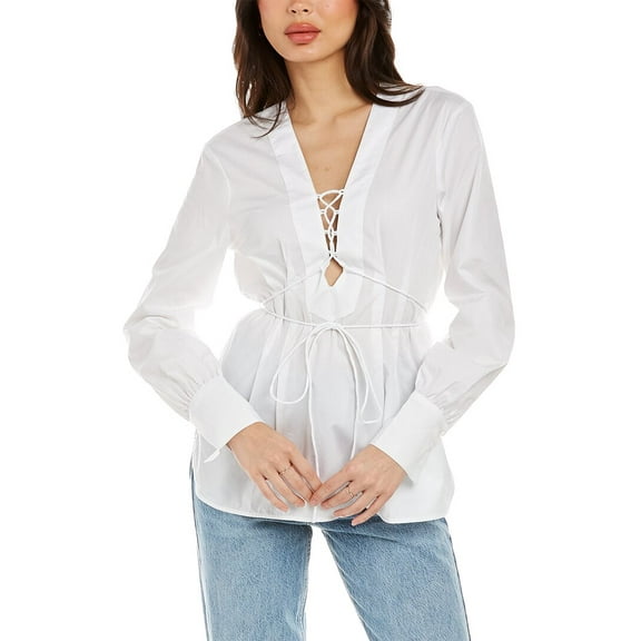 Nicholas womens  Tessa Blouse, 2, White