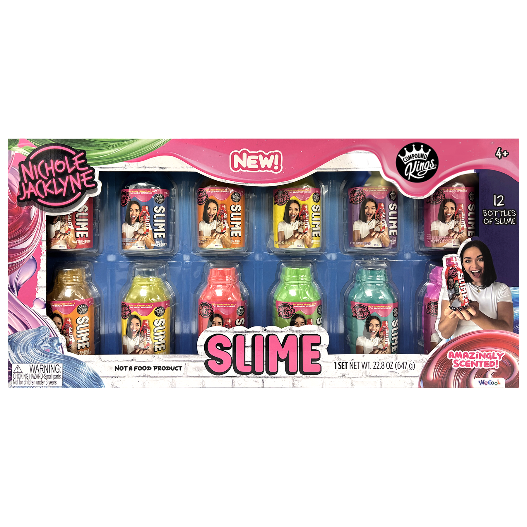 Compound Kings, Nichole Jacklyn Value Slime Value Box, Children Ages 4 and up