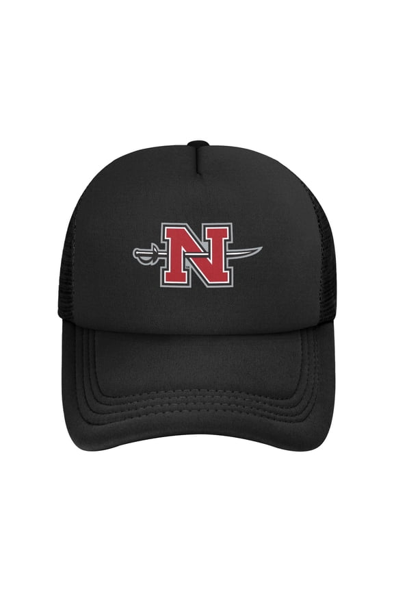Nicholls State Colonels Secondary Solid Color Lightweight Adult Mesh Baseball Cap