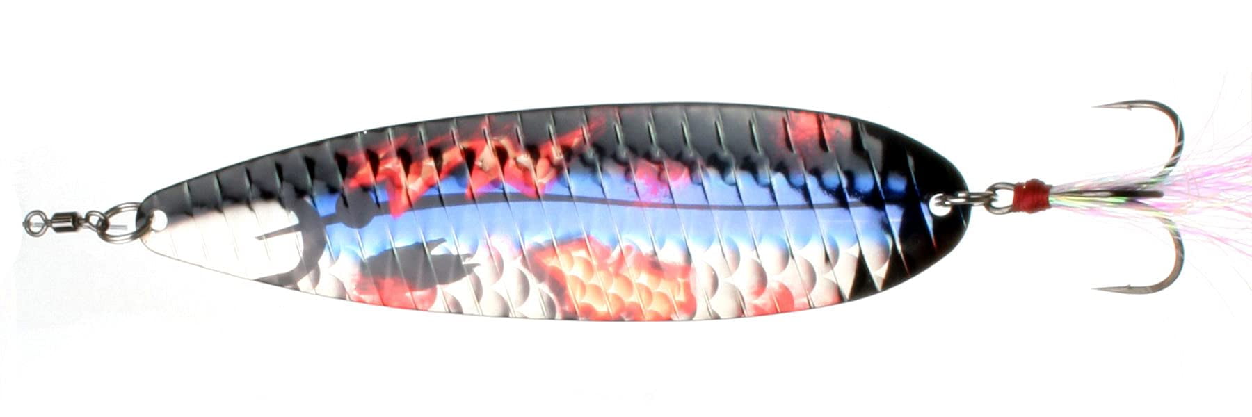 Nichols Lures 6FS17-25 6" Ben Parker Mini Magnum Flutter Spoon, Undead ...