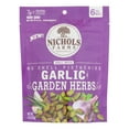 thumbnail image 1 of Nichols Farms No Shell Garlic Garden Herbs Pistachios 6 oz, 1 of 1