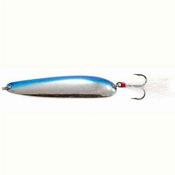 Nichols Flutter Spoon 4'' 3/4oz Blue Shad
