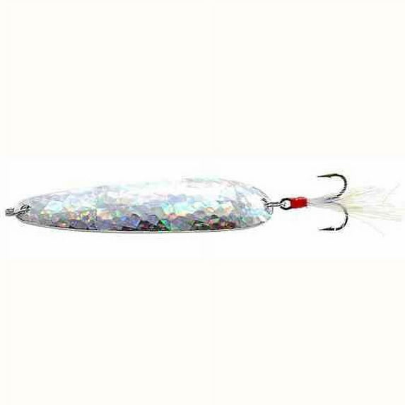 Nichols Lures Flutter Spoon 4'' 3/4oz Shattered Glass Holo Color