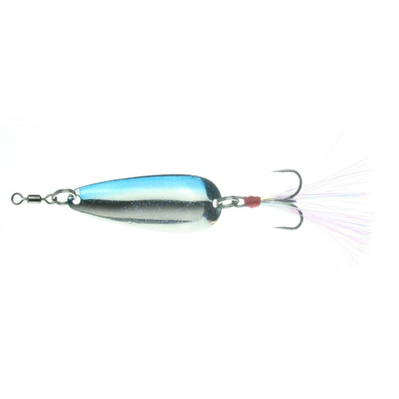 Nichols Lures 2FS3-12 Mojo Flutter Spoon Blue Shad, 1/2 oz