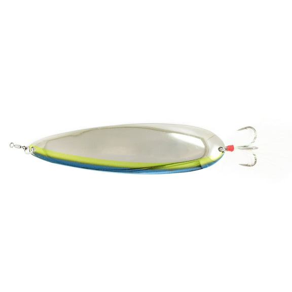 Nichols Lures 6FS4-25 6" Ben Parker Mini Magnum Flutter Spoon Bombshell Shad, 2.5 oz