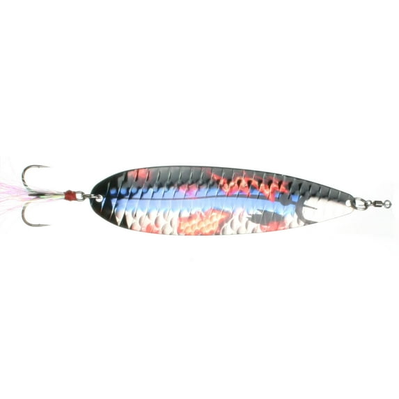 Nichols Lures 8FS17-35 8" Ben Parker Magnum Flutter Spoon, Undead, 3.5oz,Multi,One Size
