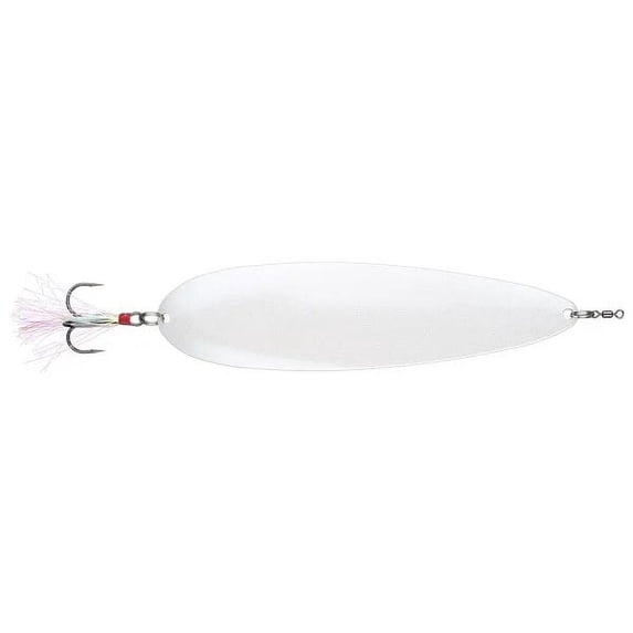 Nichols Lures Ben Parker Super Magnum Spoon, 9", Snow
