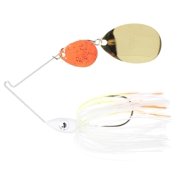 Nichols Lures KS125-38 Pulsator Hoosier Red Kicker Series Spinnerbait Cole Slaw, 3/8 oz