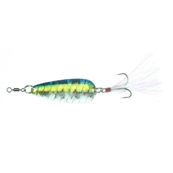 Nichols Lures Mojo Flutter Spoon, 2", 1/2oz, Bombshell Shad
