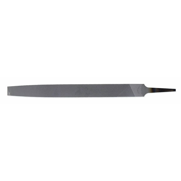 Nicholson Flat Bastard File - Precision, Coarse, Rectangular - 10 In, 254mm Heavy-Duty Construction, Professional Use
