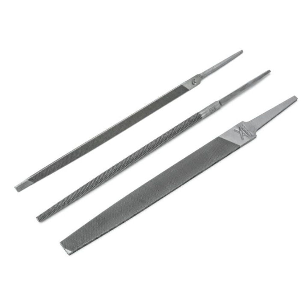 Nicholson 21979 6 in. High Carbon Steel Assorted File Set - 3 Piece ...