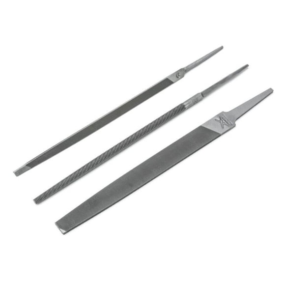 Nicholson 21979 6 in. High Carbon Steel Assorted File Set - 3 Piece