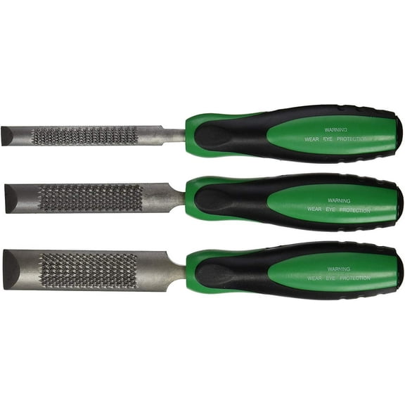 Nicholson - Chisel, Rasp, 3 Pc Set, 1/2, 3/4, 1, Comold Hdl WCSET3CMNN