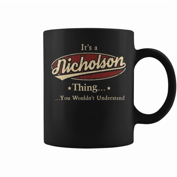 Nicholson Personalized Name Name Print S With Name Nicholson