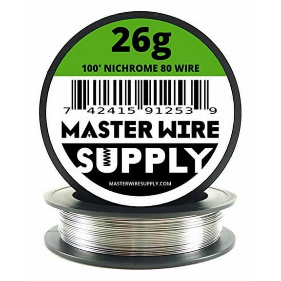 Nichrome 80 - 100' - 26 Gauge Resistance Wire