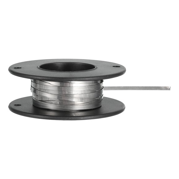 Nichrome Flat Heater Wire 16ft(5m)x0.2mmx2mm High Temp Wire for Heating Elements, DIY Crafts, Black and Silver