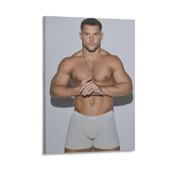 Nick Bosa Poster Posters Art Print Wall Photo Paint Poster Hanging Picture Family Bedroom Decor Gift 08x12inch(20x30cm)