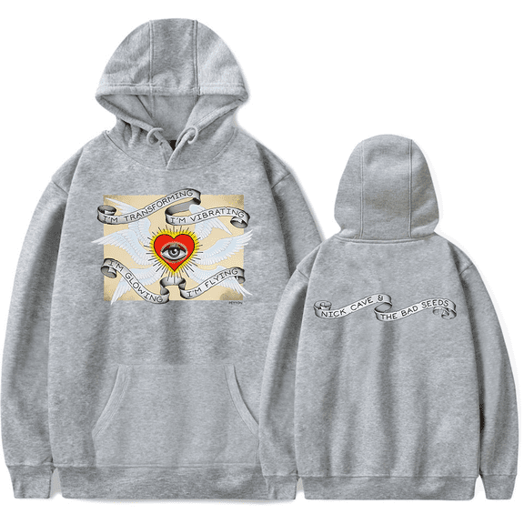 Nick Cave Bad Seeds Hoodie Men's Hip Hop Printing Pullover Hooded Sweatshirts