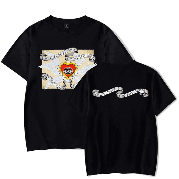Nick Cave Bad Seeds T-Shirt Men/Women Streetwear T-Shirt Shirt Short Sleeve