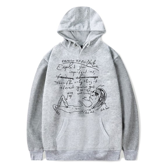 Nick Cave Fashion Tip Hoodie Men's Hip Hop Printing Pullover Hooded Sweatshirts