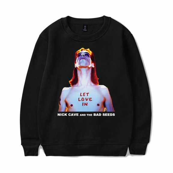 Nick Cave Merch Bad Seeds Crewneck Sweatshirt Merch Casual Sweatshirt Unisex Clothing
