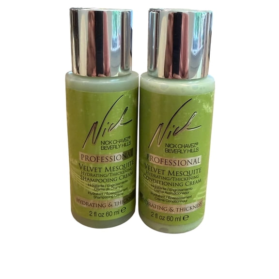 Nick Chavez Velvet Mesquite Shampoo and Conditioner 2 ounces each