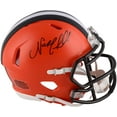 thumbnail image 1 of Nick Chubb Cleveland Browns Autographed Riddell Speed Mini Helmet - Fanatics Authentic Certified, 1 of 2