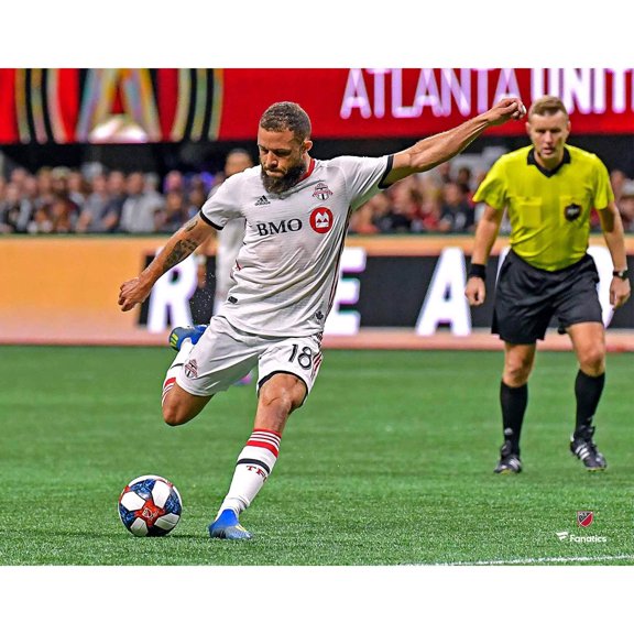 Nick Deleon Toronto FC Unsigned 2019 MLS Eastern Conference Champions Game-Winning Goal Photograph