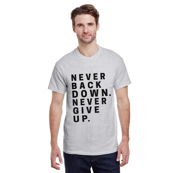 Nick Eh 30 Never Back Down Never Give Up Funny Gamer Unisex T-Shirt, for men & women, up to size 5XL