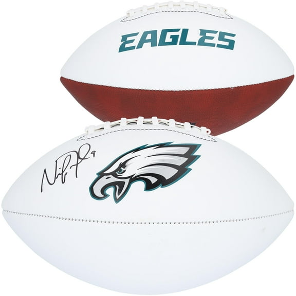 Nick Foles Philadelphia Eagles Autographed Franklin White Panel Football - Fanatics Authentic Certified