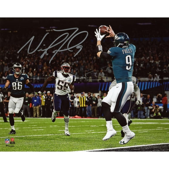 Nick Foles Philadelphia Eagles Super Bowl LII Champions Autographed 8" x 10" Philly Special Touchdown Catch Photograph - Fanatics Authentic Certified