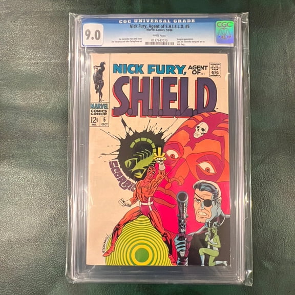Nick Fury, Agent of S.H.I.E.L.D. #5 - CGC 9 Comic Book