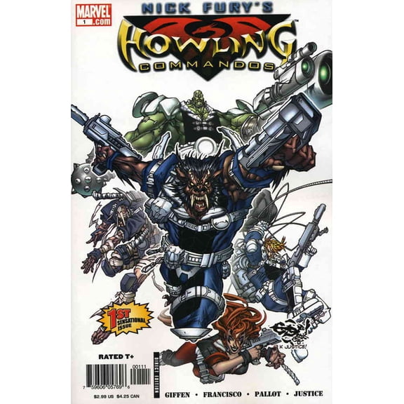 Nick Fury's Howling Commandos #1 VF ; Marvel Comic Book