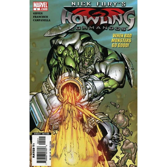 Nick Fury's Howling Commandos #2 VF ; Marvel Comic Book