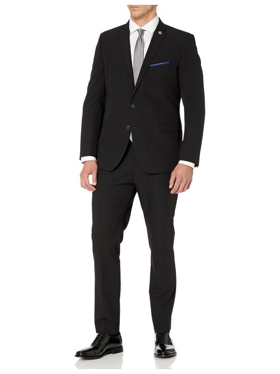 Men's Slim Fit Stretch Finished Jacket, 44R