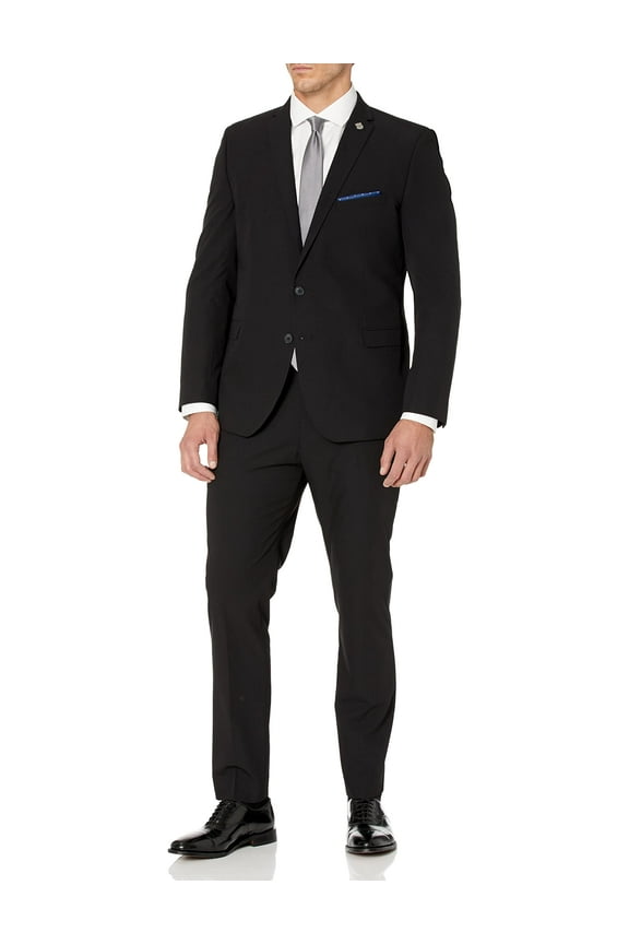 Men's Slim Fit Stretch Finished Jacket, 44R