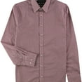 thumbnail image 1 of Nick Graham Mens Checke  red Modern Fit Button Up Dress Shirt, Red, 14/15, 1 of 1