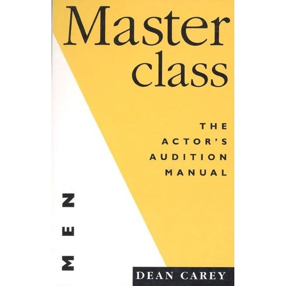 Nick Hern Books: Masterclass (for Men): The Actor's Manual for Men (Paperback)