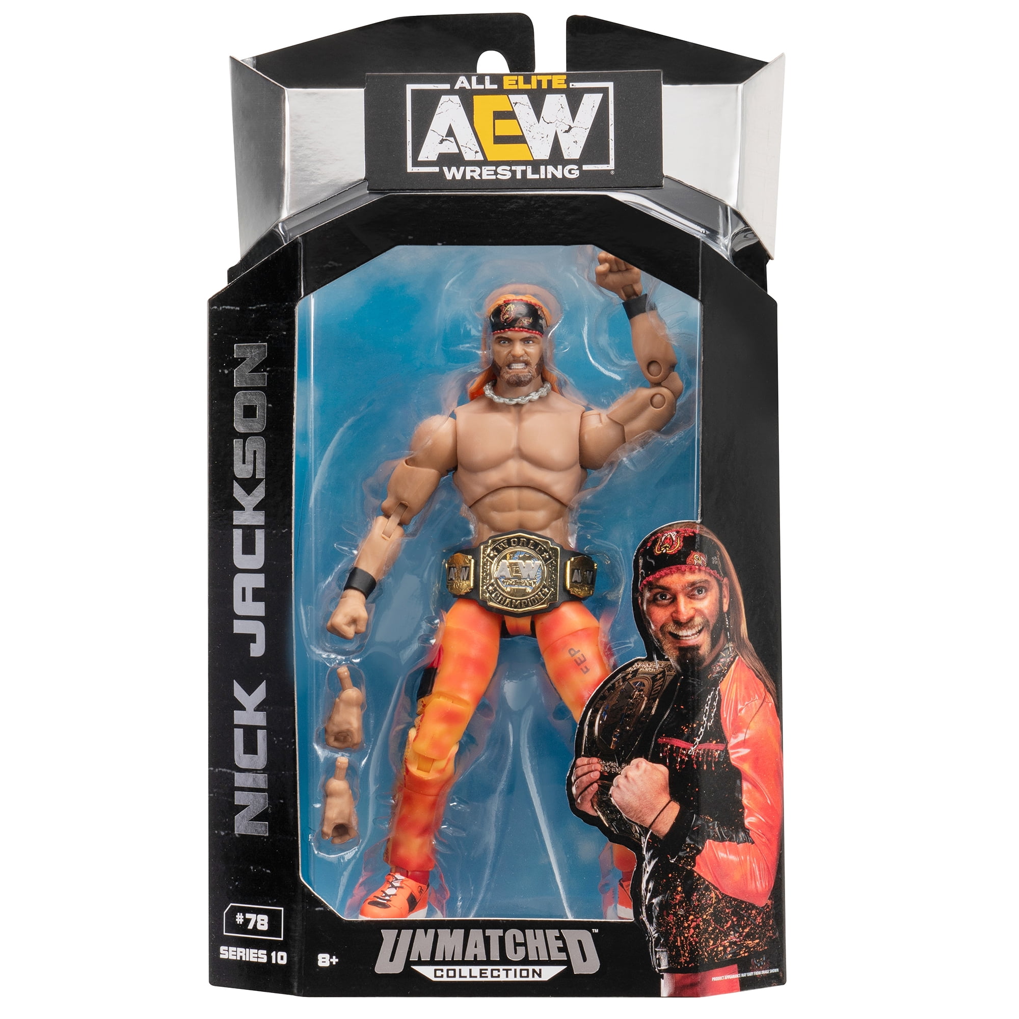 Nick Jackson - AEW Unmatched Series 10 Jazwares AEW Toy Wrestling